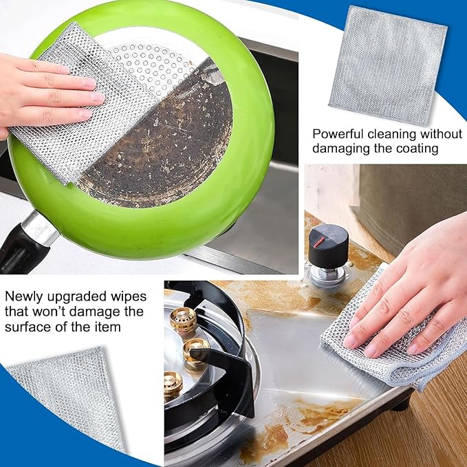 Multipurpose Wire Dishwashing Rags