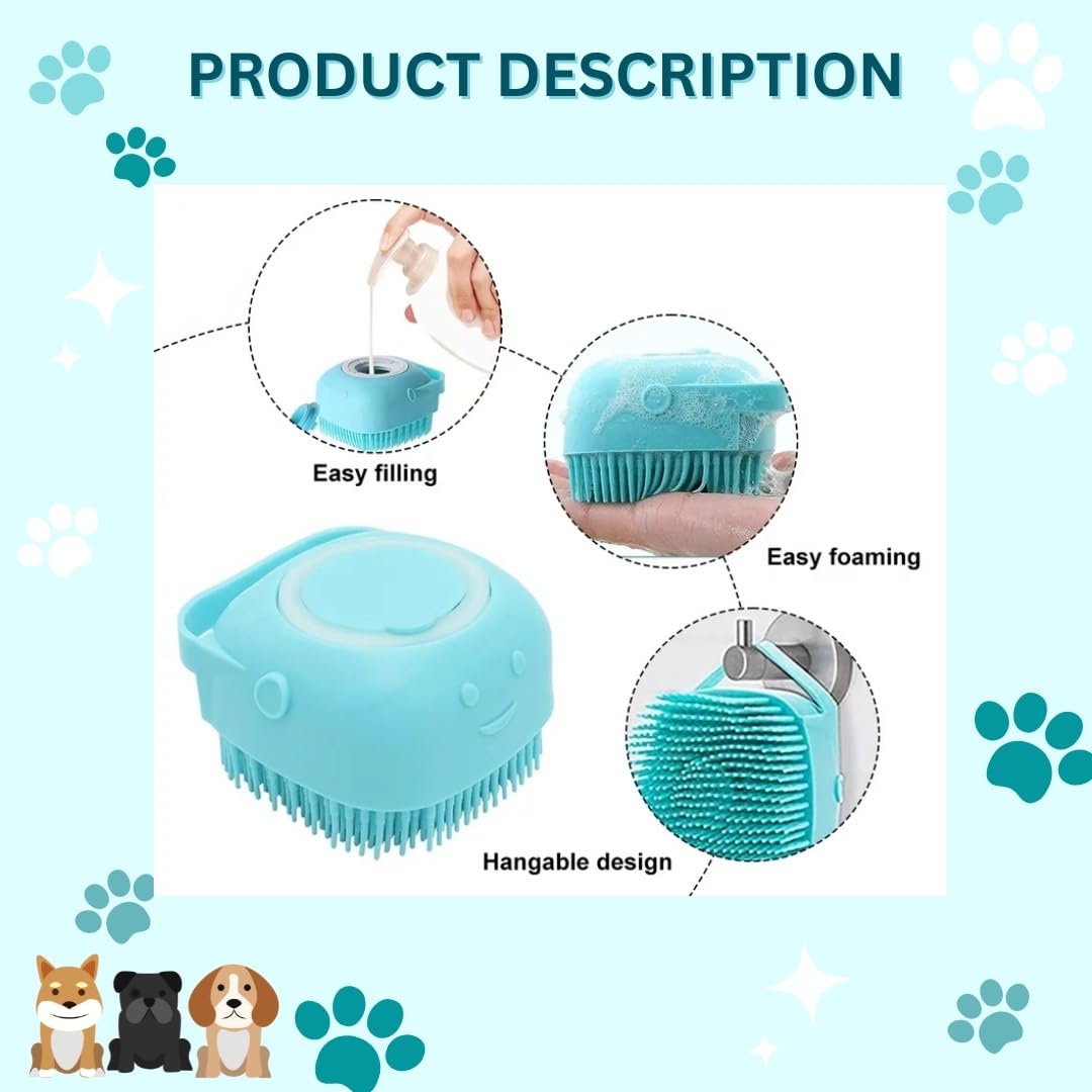 Pet Bath Massage Brush
