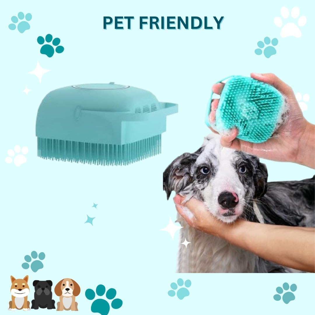 Pet Bath Massage Brush