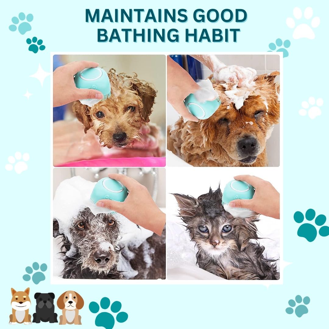 Pet Bath Massage Brush