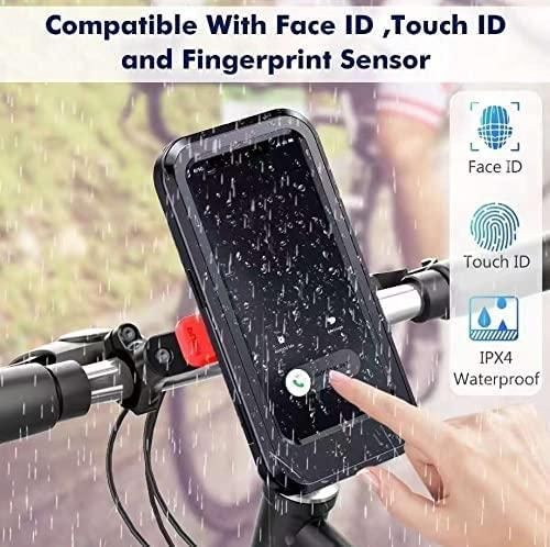 Universal 360 Rotation Bike Waterproof Mobile Phone Holder