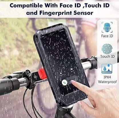 Universal 360 Rotation Bike Waterproof Mobile Phone Holder