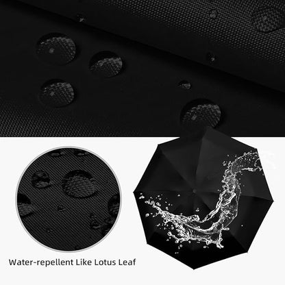 Folding Compact Umbrella With Case
