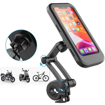 Universal 360 Rotation Bike Waterproof Mobile Phone Holder