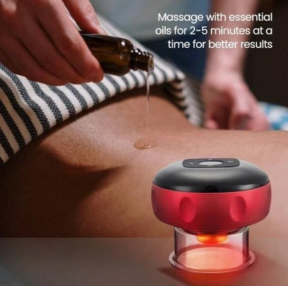 Electric Cupping Therapy Machine with 12 Level Temperature